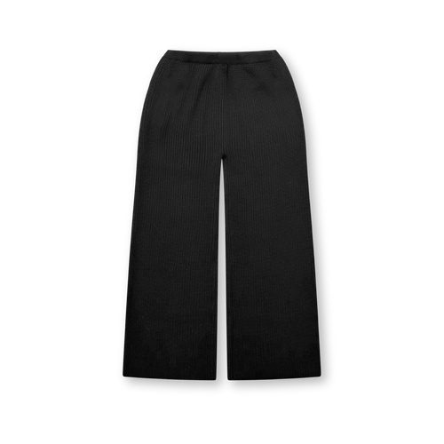 CROPPED KNIT SWEATPANT