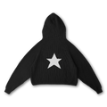 STAR KNIT HOODIE