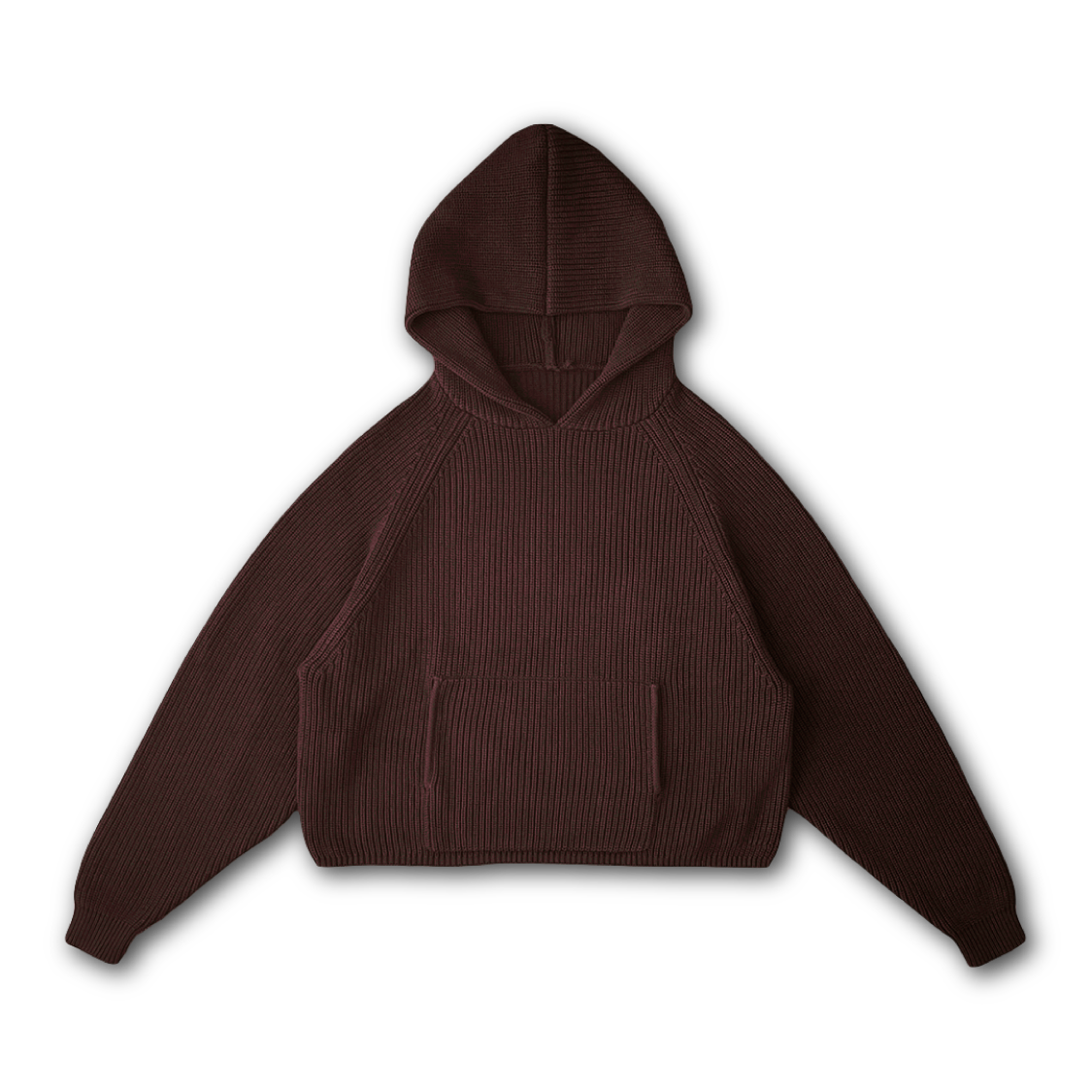 STAR KNIT HOODIE
