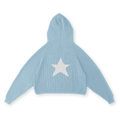 STAR KNIT HOODIE