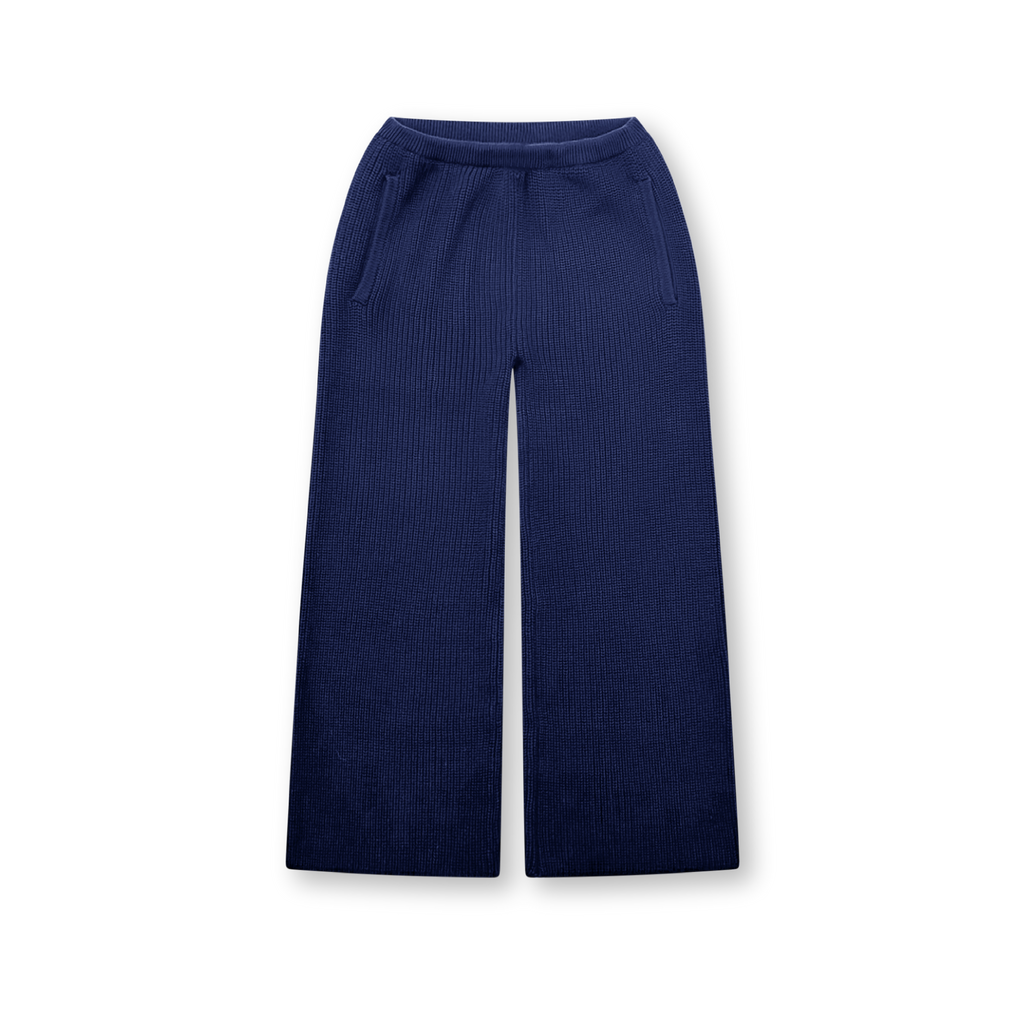 CROPPED KNIT SWEATPANT