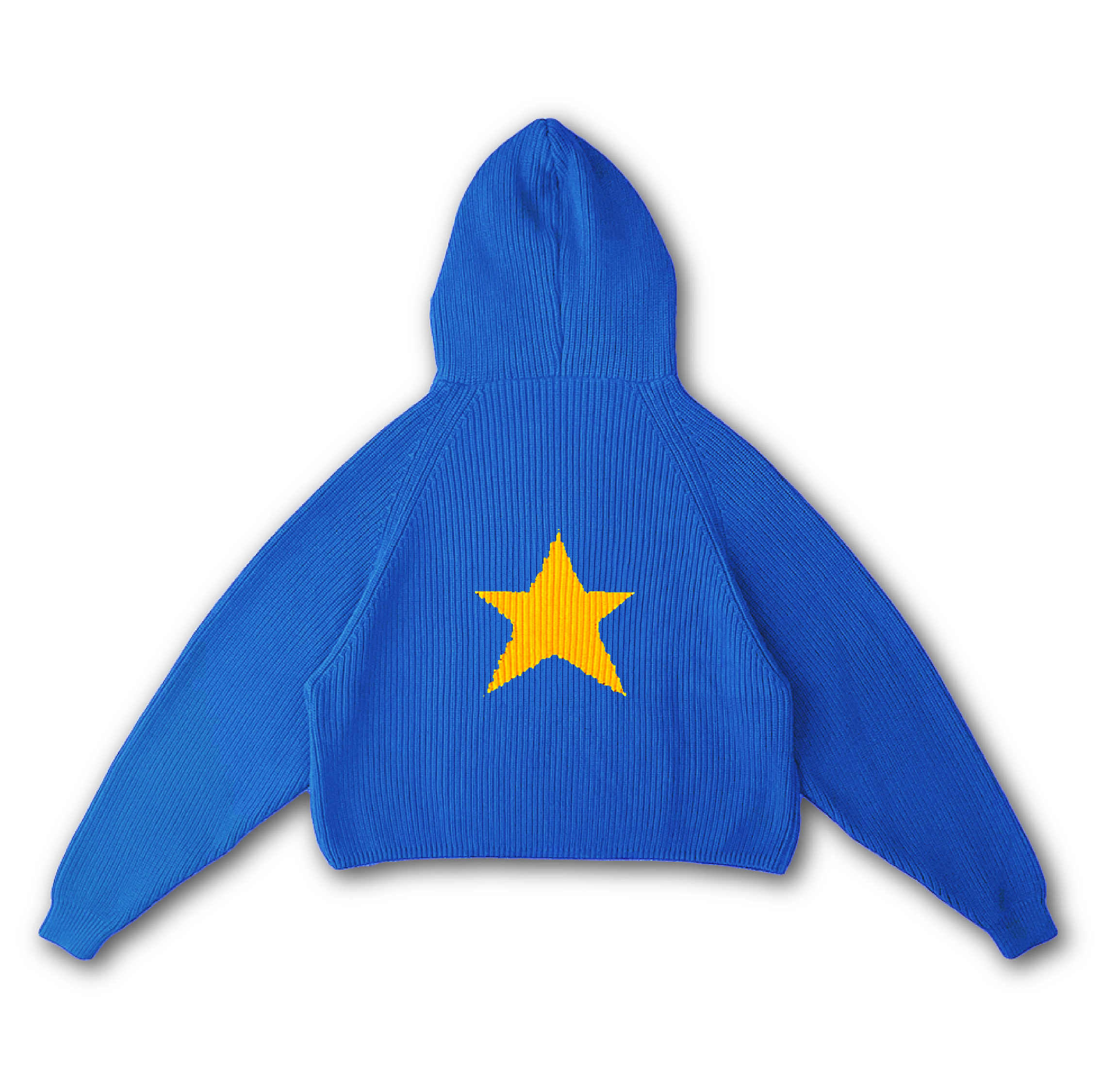 STAR KNIT HOODIE