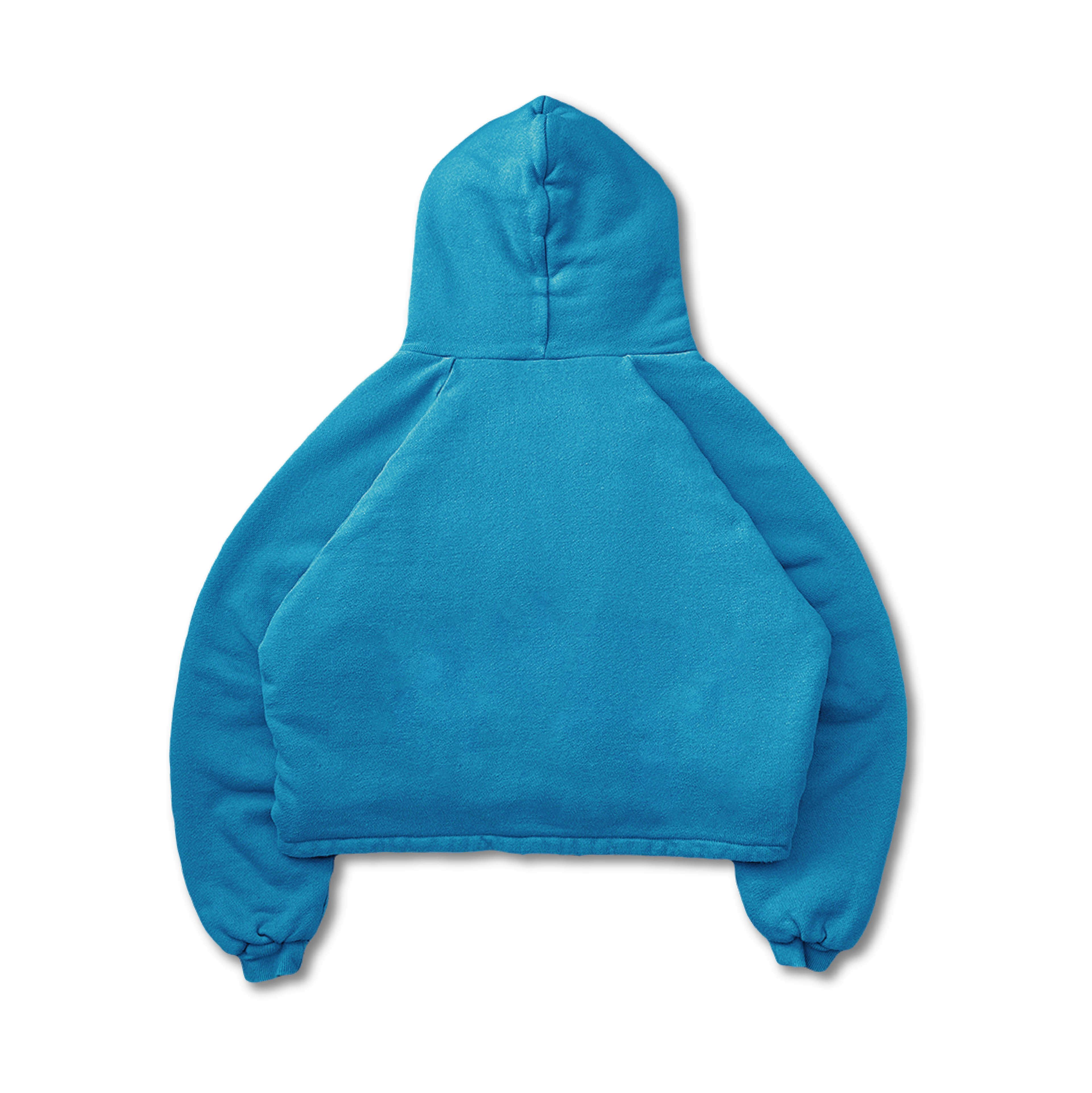 DOUBLE LAYERED PUFFY HOODIE